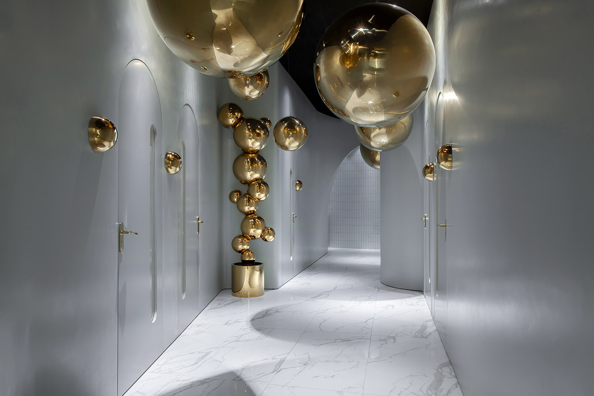Towodesign creates a fantasy bubble trip inside a beauty salon in Shanghai