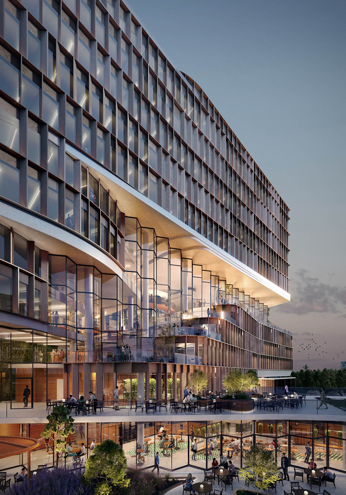 UNStudio-designed JetBrains office campus focuses on comfort and wellbeing in St. Petersburg