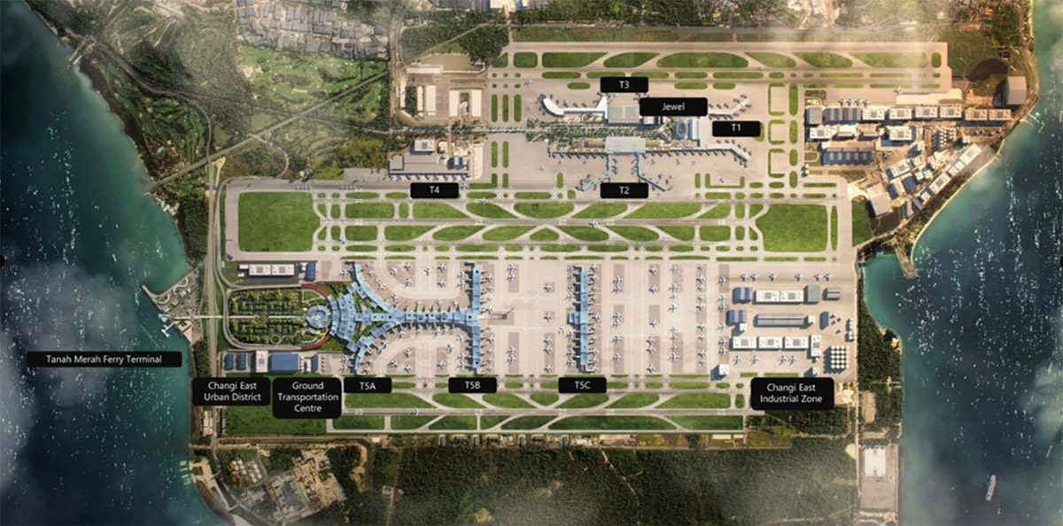KPF and Heatherwick Studio reimagine Changi Airport’s Terminal 5 with 