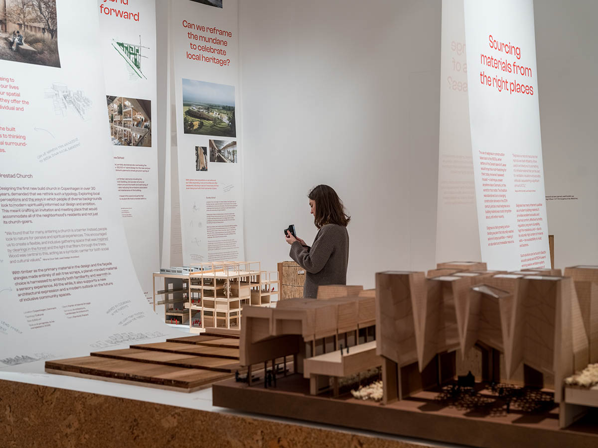 Henning Larsen opens explorative exhibition at Aedes addressing the industry’s environmental impact