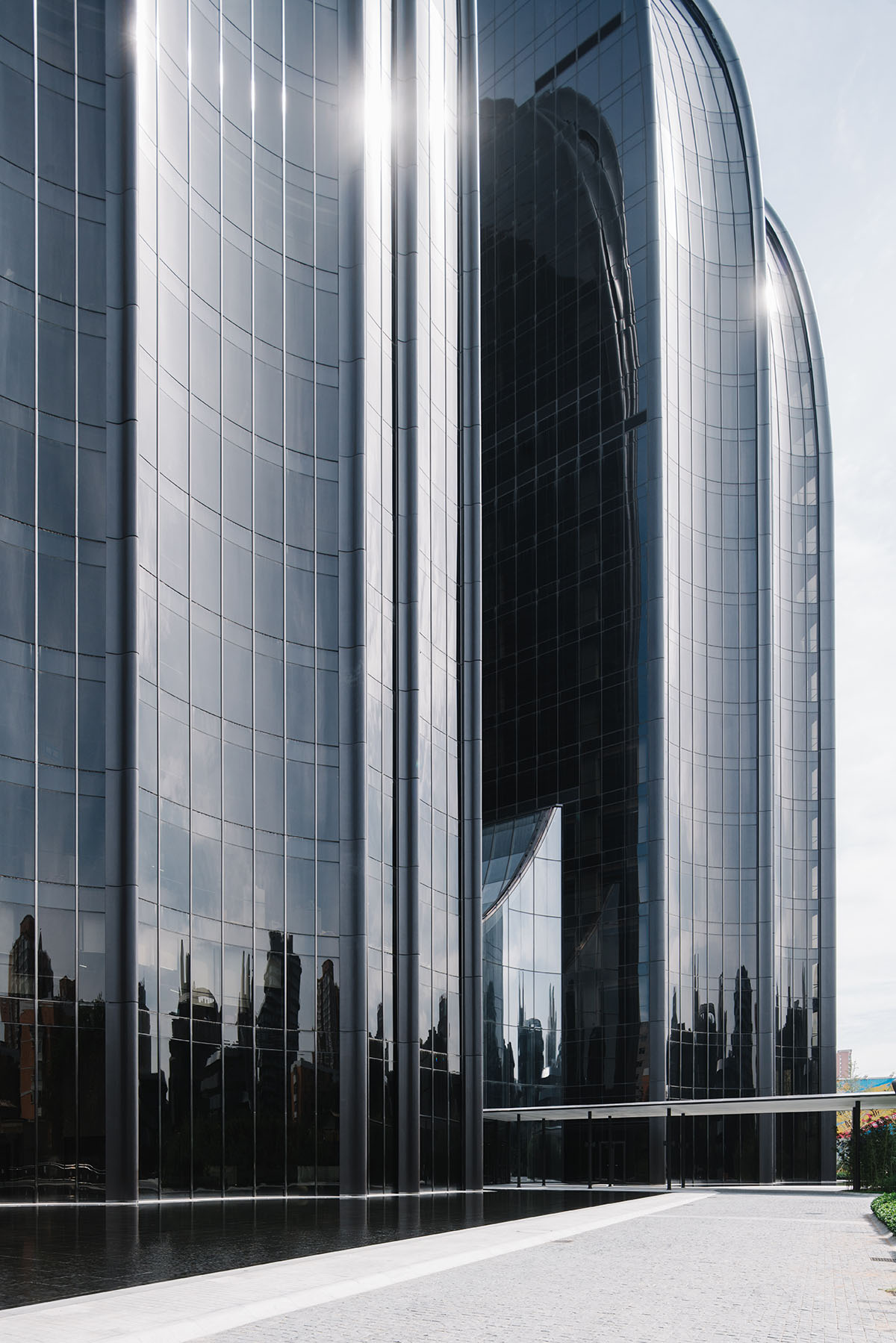 MAD’s mountain-like Chaoyang Park Plaza in Beijing is almost complete