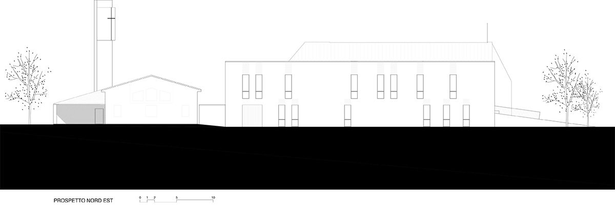 A team of young architects completes church of the Penitent Thief on the outskirts of Bologna