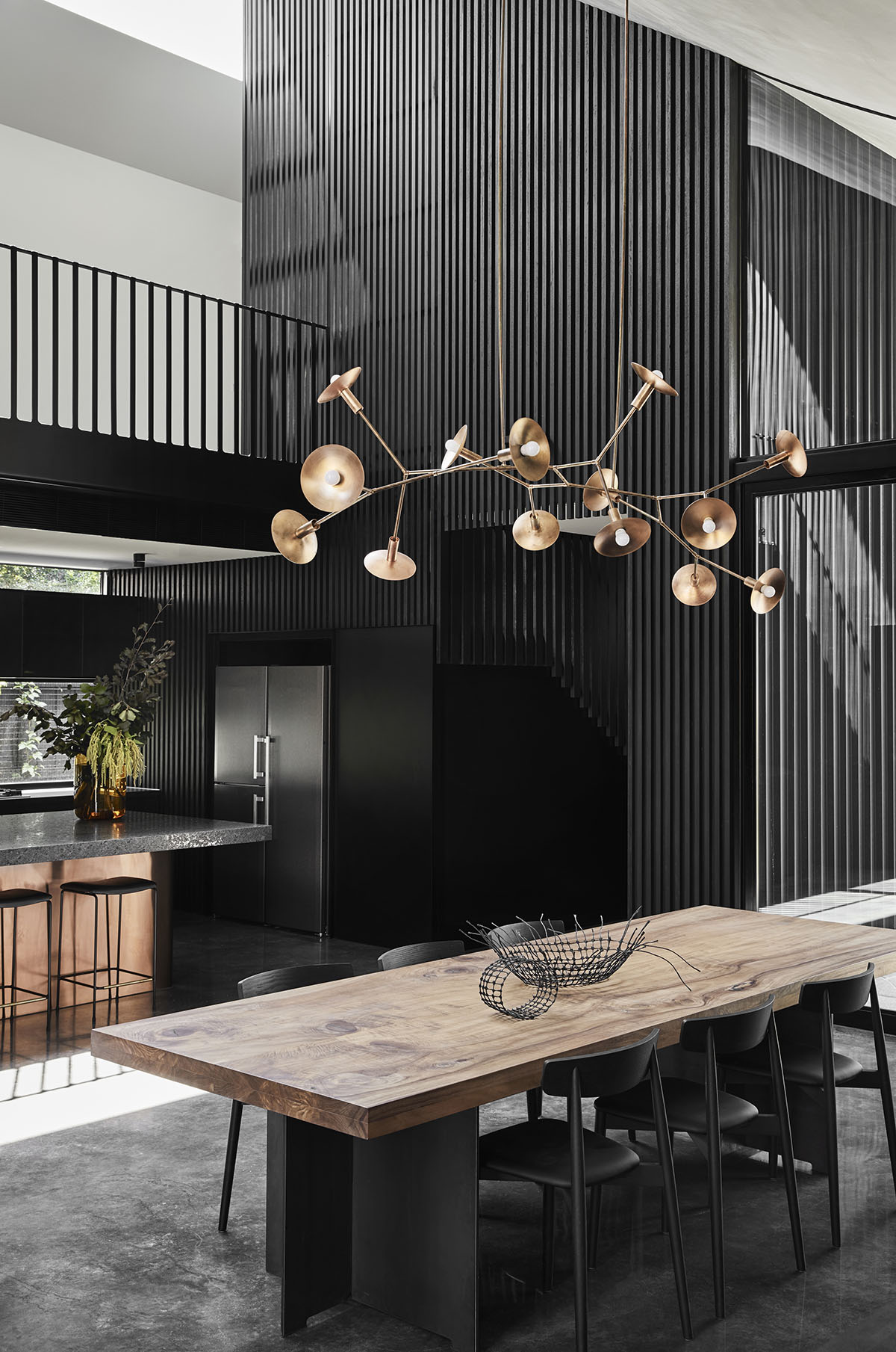 Splinter Society Architecture clads Cornerstone House with blackened timber slats in Australia