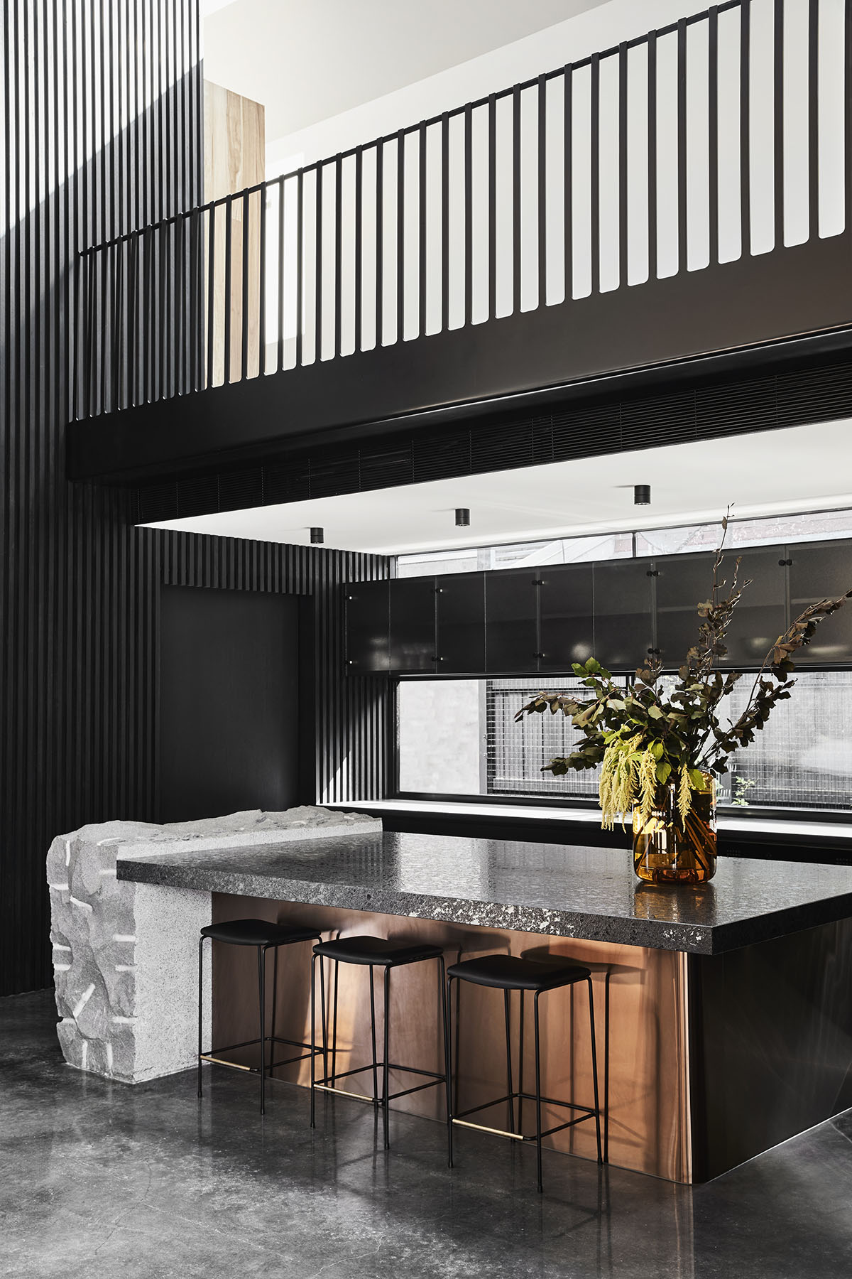 Splinter Society Architecture clads Cornerstone House with blackened timber slats in Australia