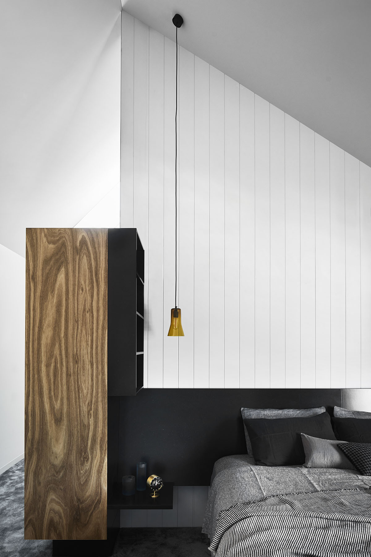 Splinter Society Architecture clads Cornerstone House with blackened timber slats in Australia