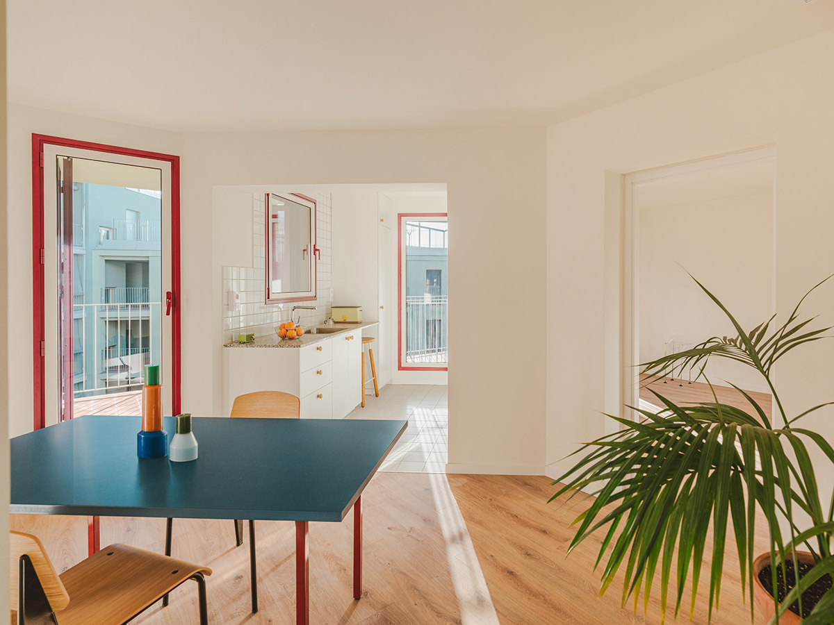 Cierto Estudio completes housing, setting a new standard for collective housing in Barcelona