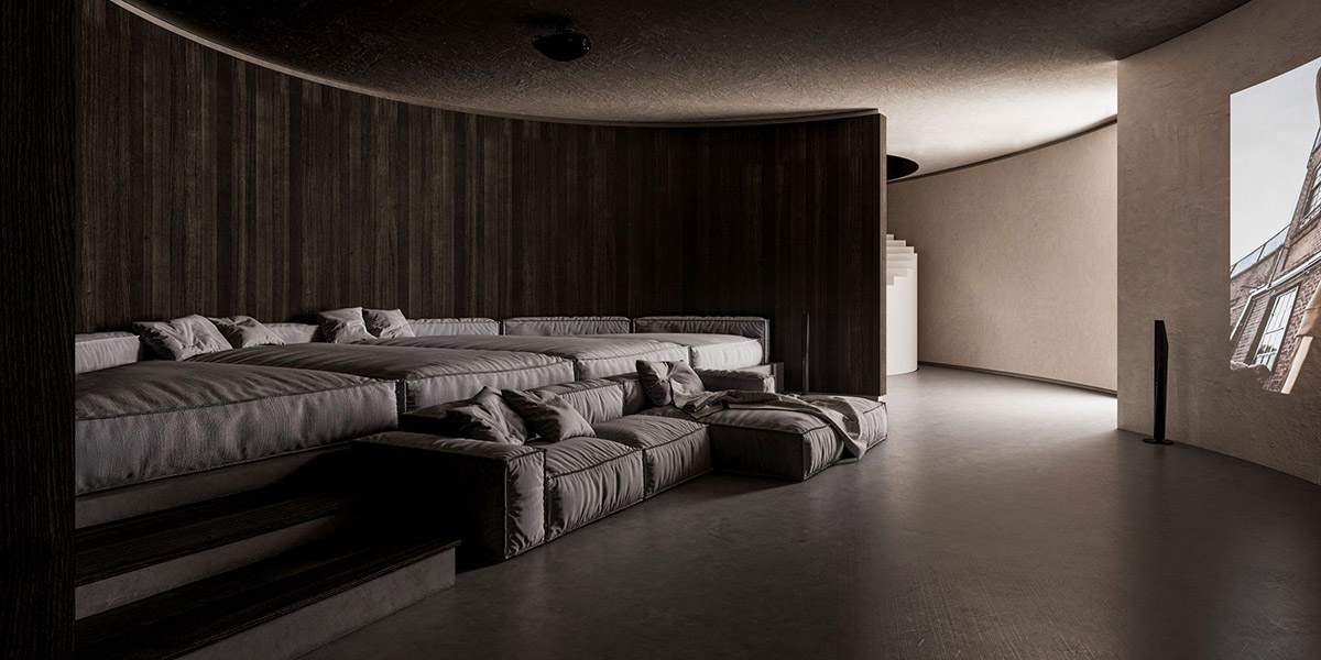 Sergey Makhno Architects designs underground house creating