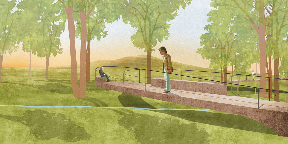 Francis Kéré's rounded pavilion for Montana's Tippet Rise Art Center breaks ground soon