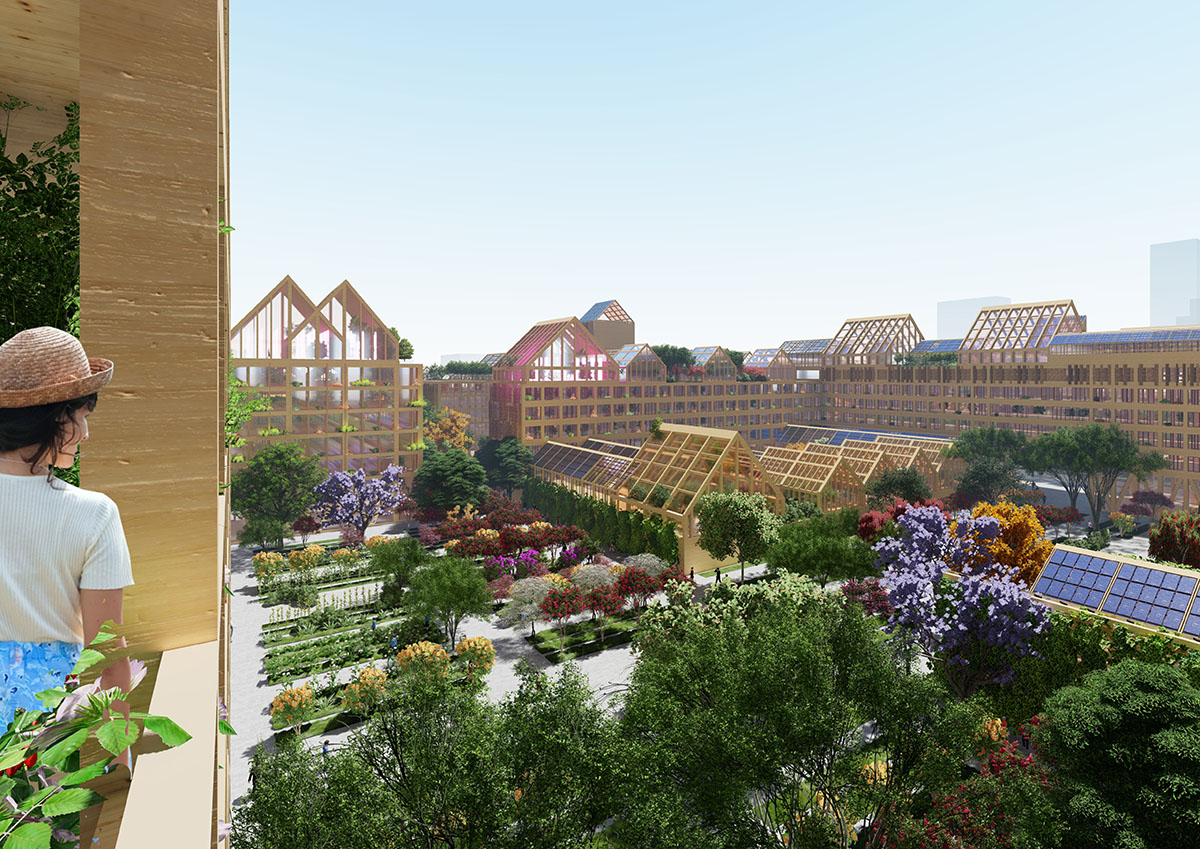 Guallart Architects to design mass timber housing adapted to post-Covid standards in China