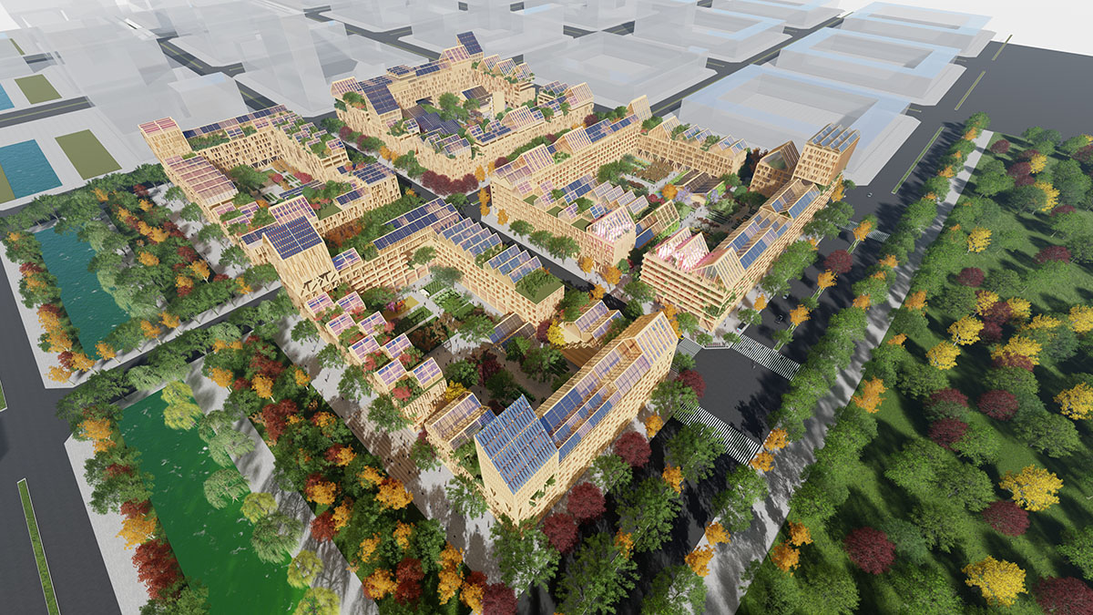 Guallart Architects to design mass timber housing adapted to post-Covid standards in China