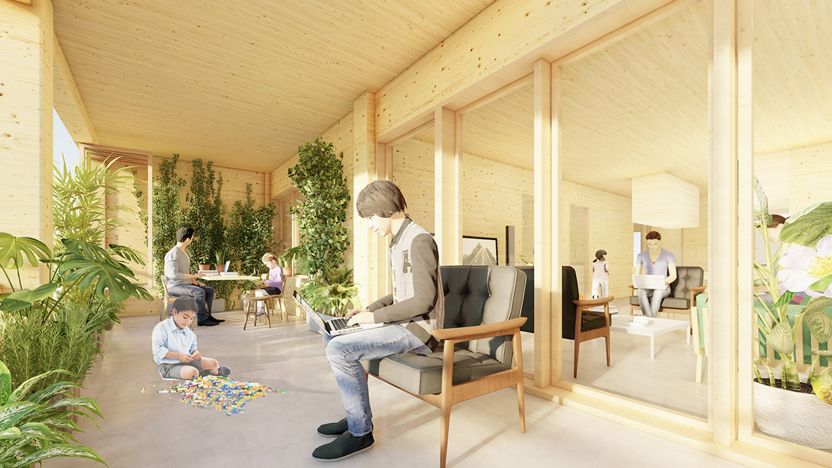 Guallart Architects to design mass timber housing adapted to post-Covid standards in China