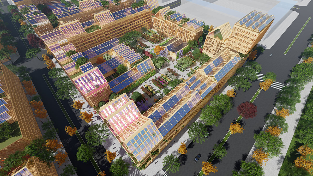 Guallart Architects to design mass timber housing adapted to post-Covid standards in China