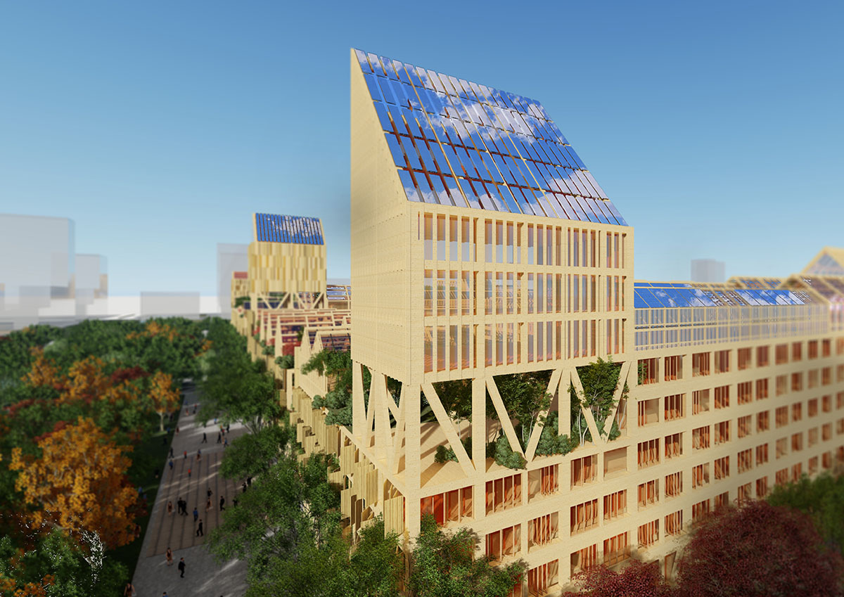 Guallart Architects to design mass timber housing adapted to post-Covid standards in China