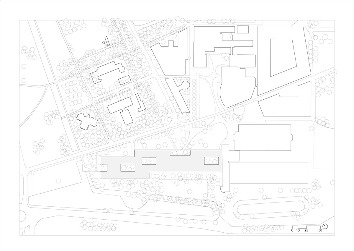 Civic Architects and VDNDP carve out Geo-faculty of ITC with four atria taking landscape inside 