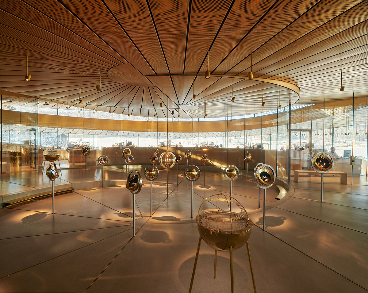 BIG's spiral-shaped museum for Swiss watchmaking is set to open on June 25 in Le Brassus