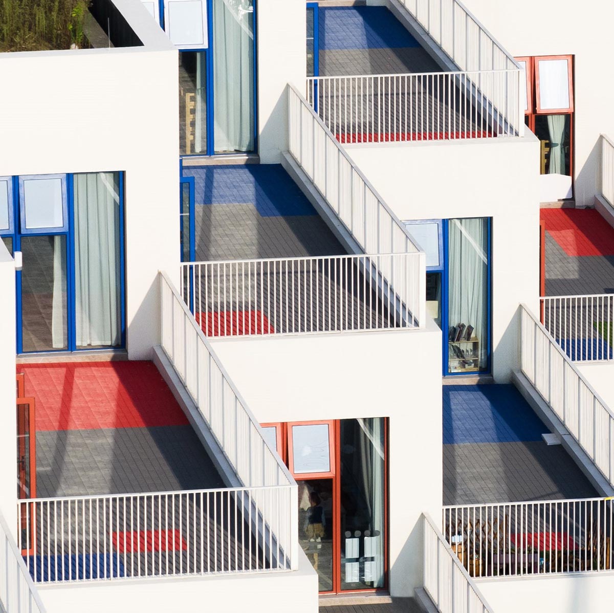 CLOU architects completes kindergarten with white stacked blocks in Liangzhu