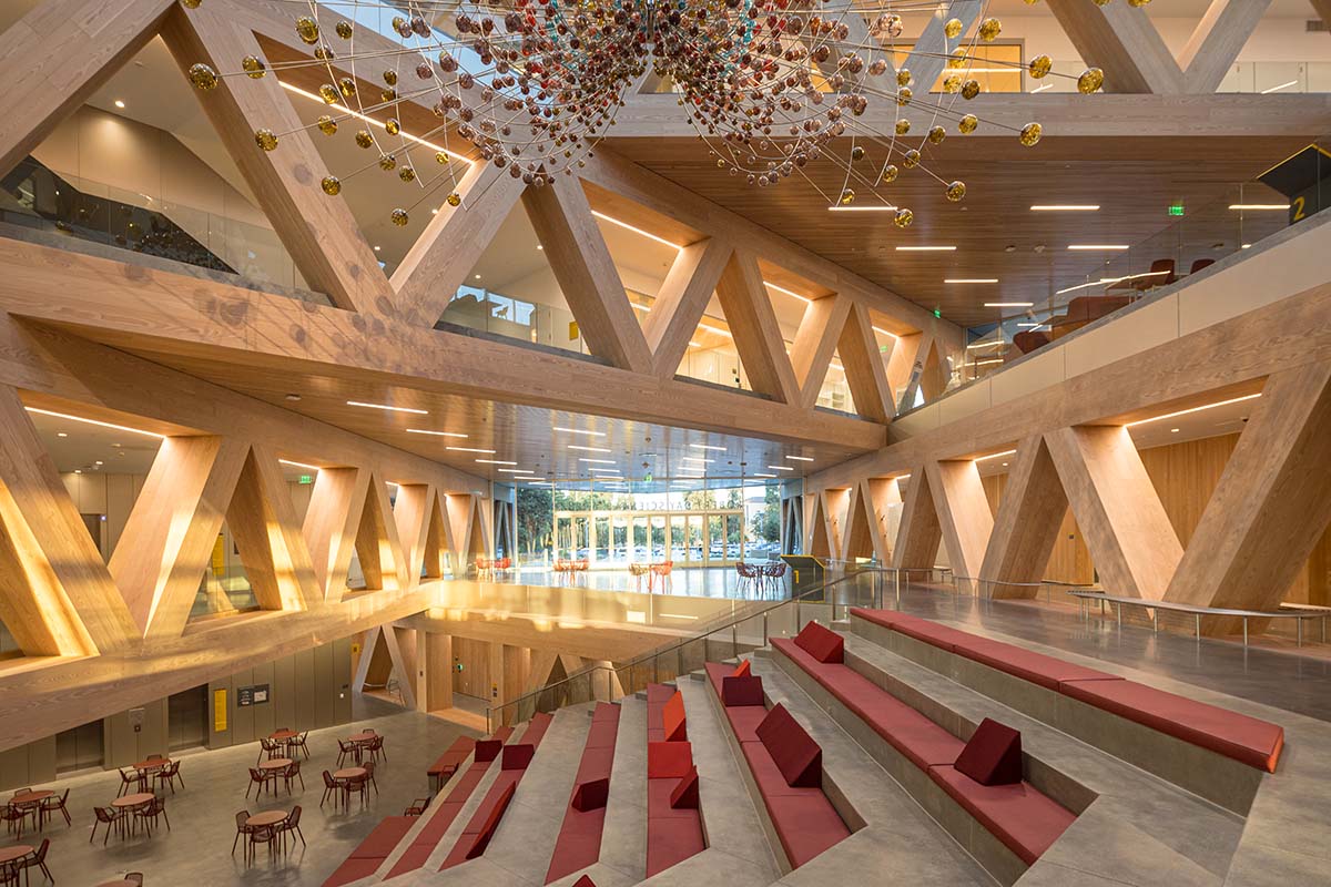 BIG imagined the Robert Day Sciences Building like 