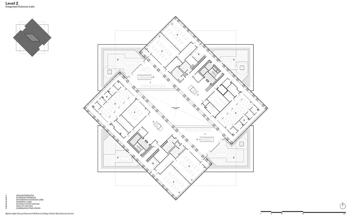 BIG imagined the Robert Day Sciences Building like 