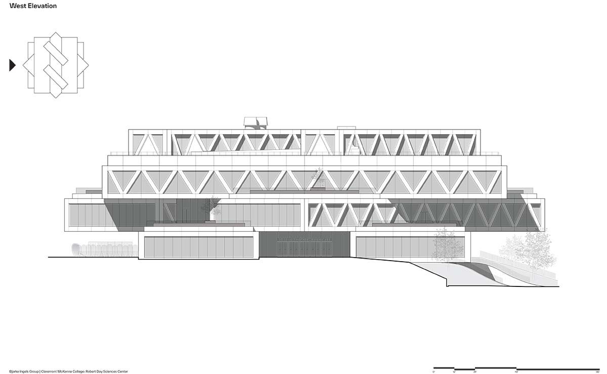 BIG imagined the Robert Day Sciences Building like 