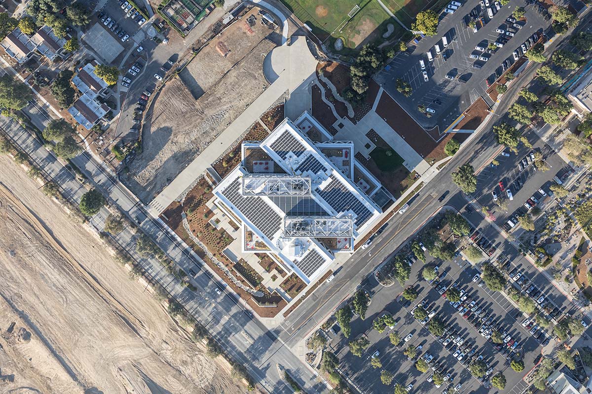 BIG imagined the Robert Day Sciences Building like 