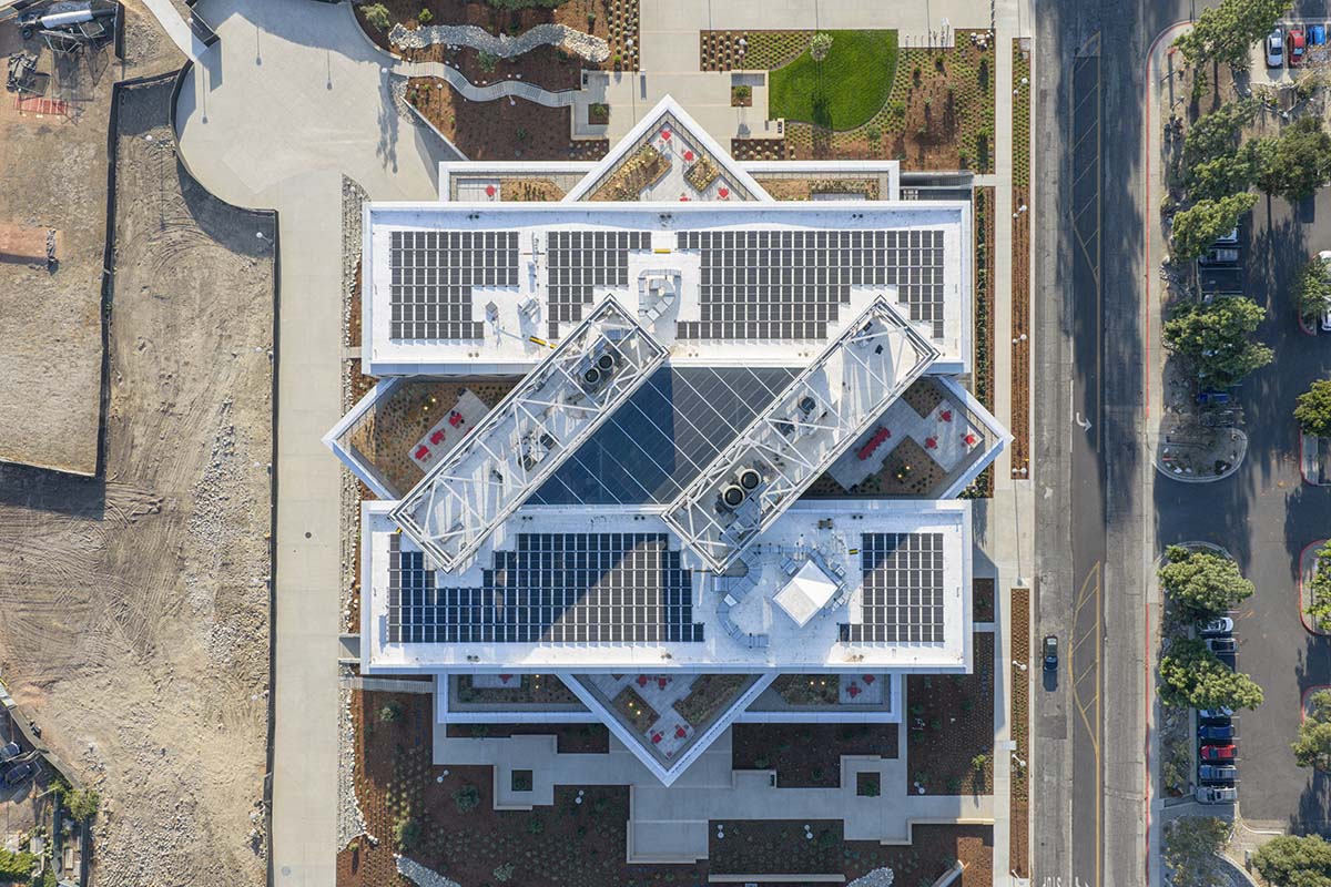 BIG imagined the Robert Day Sciences Building like 