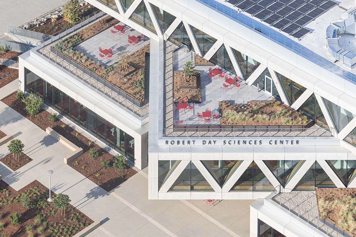 BIG imagined the Robert Day Sciences Building like 