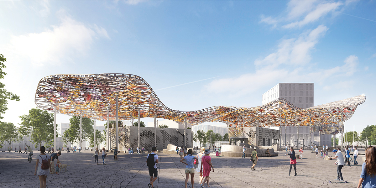 Bordas+Peiro designs dynamic stations in two nodes of Paris
