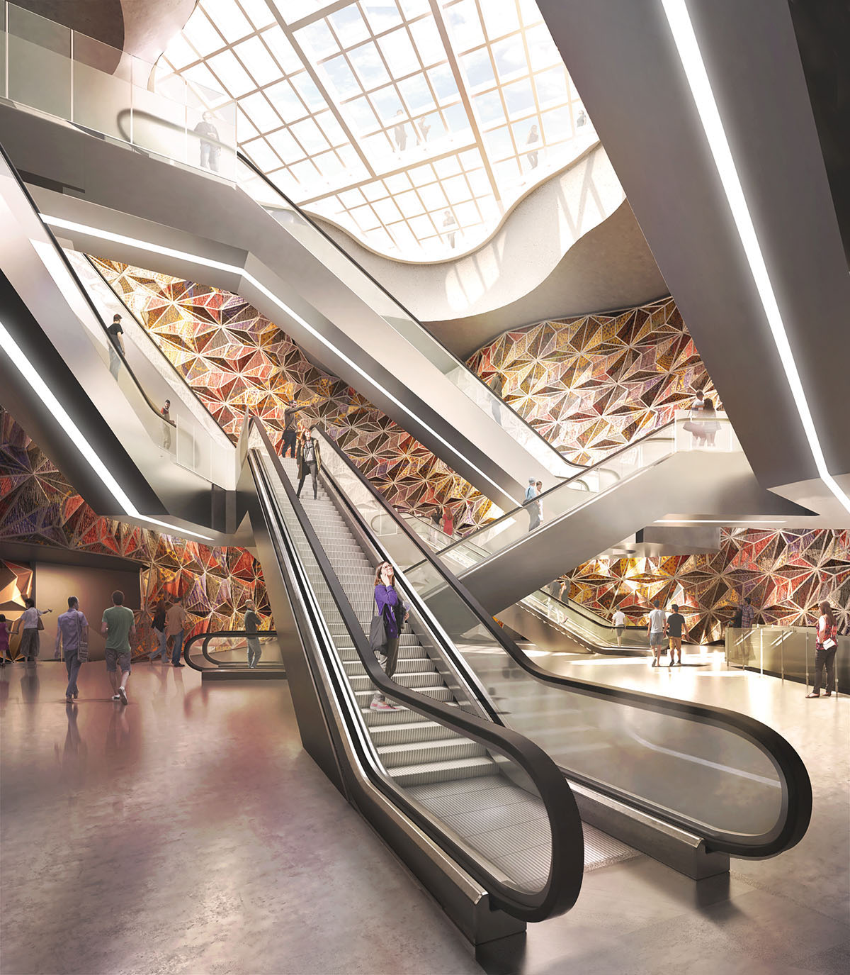 Bordas+Peiro designs dynamic stations in two nodes of Paris