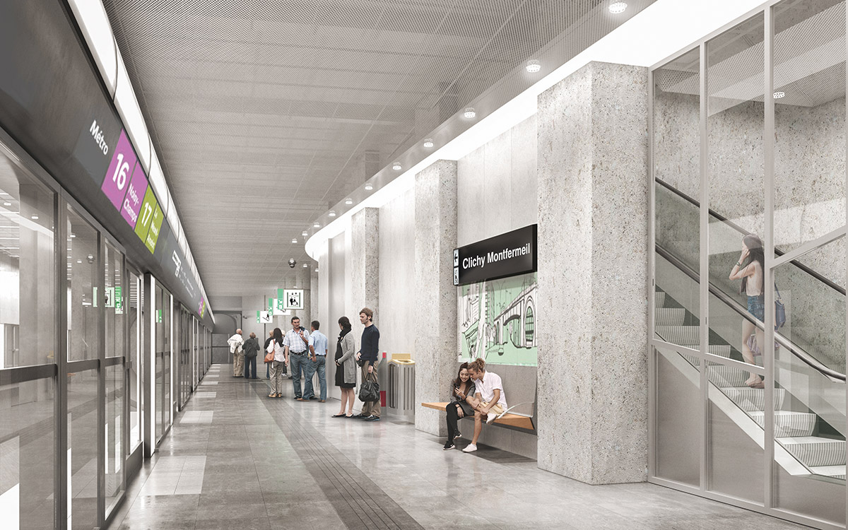 Bordas+Peiro designs dynamic stations in two nodes of Paris