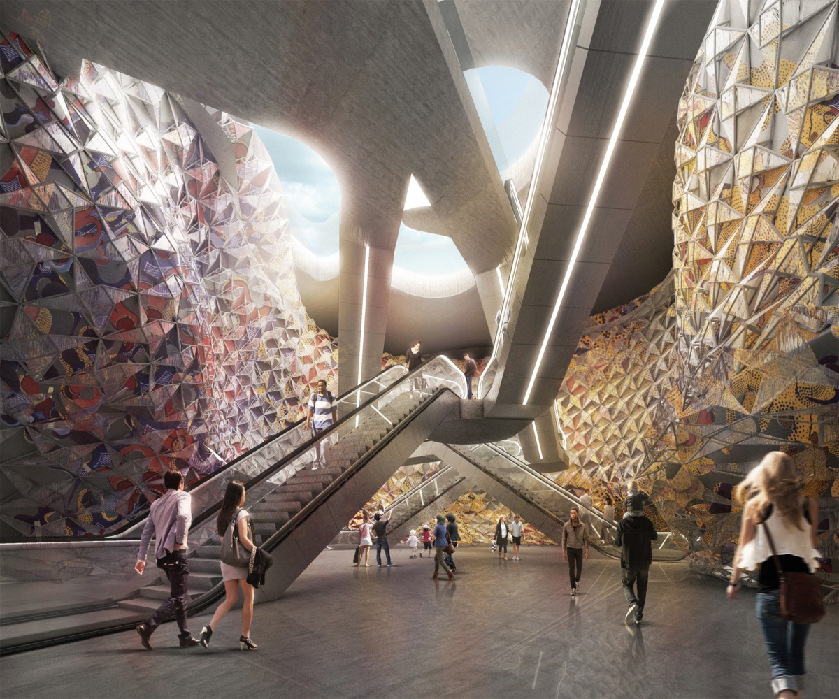 Bordas+Peiro designs dynamic stations in two nodes of Paris