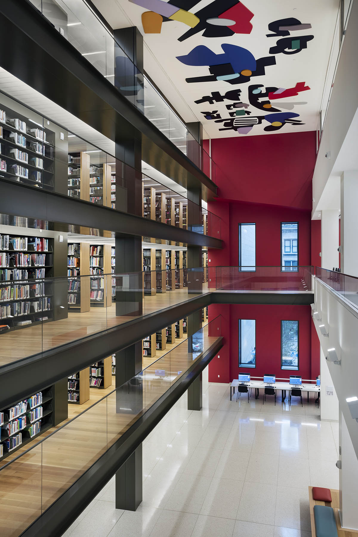 Mecanoo And Beyer Blinder Belle complete Stavros Niarchos Foundation Library in Manhattan