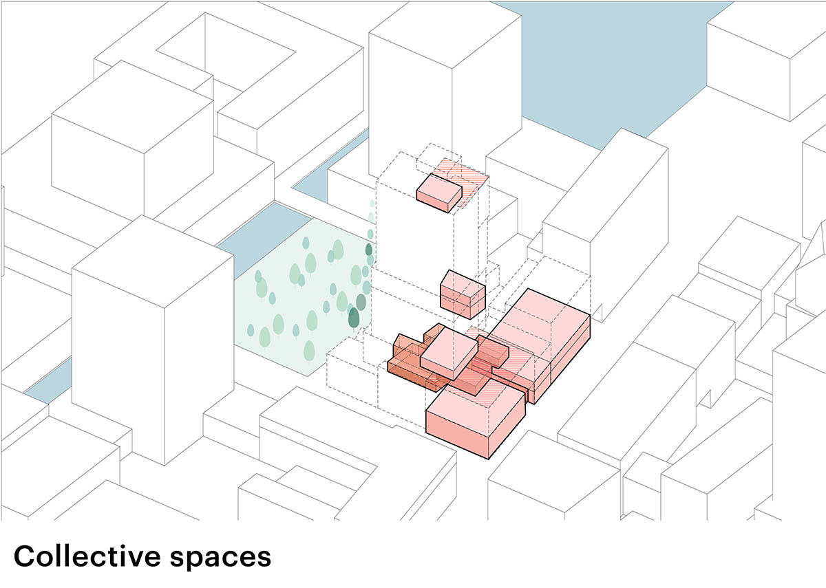 MVRDV and Space Encounters unveil Nachteiland, an energy-positive timber-hybrid tower in Amsterdam