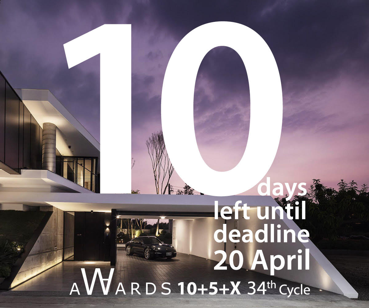 10 Days Left To Enter WA Awards 10+5+X 34th Cycle
