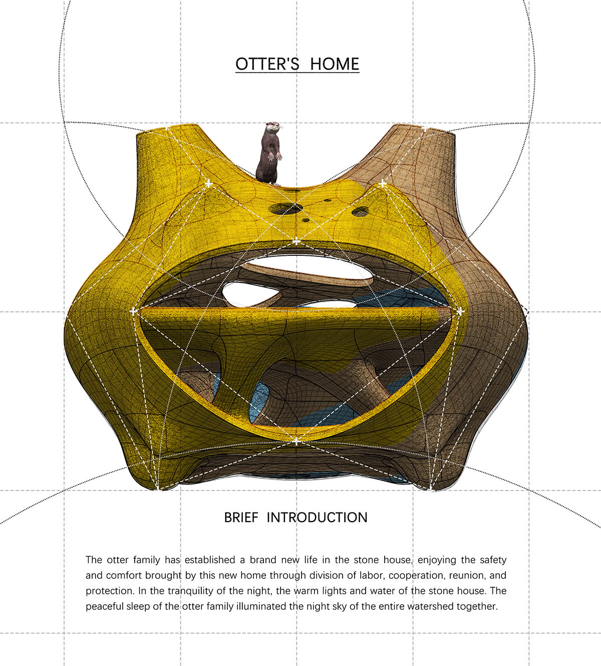 ZOO Architects creates biomorphic housing prototypes made of organic materials 