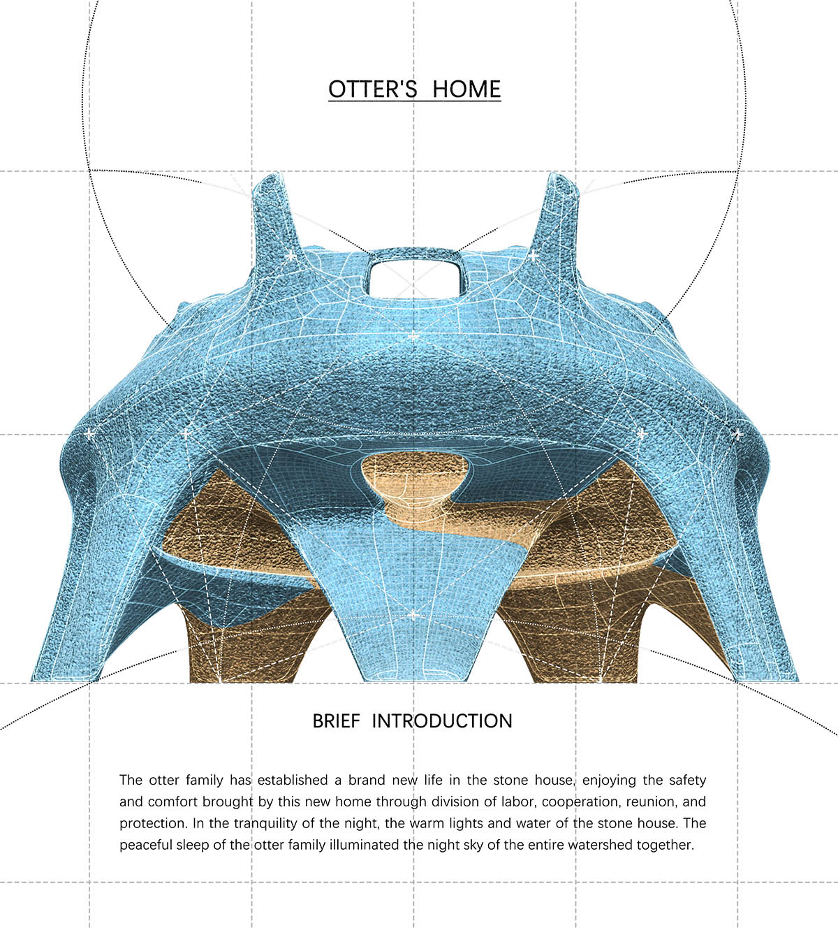 ZOO Architects creates biomorphic housing prototypes made of organic materials 