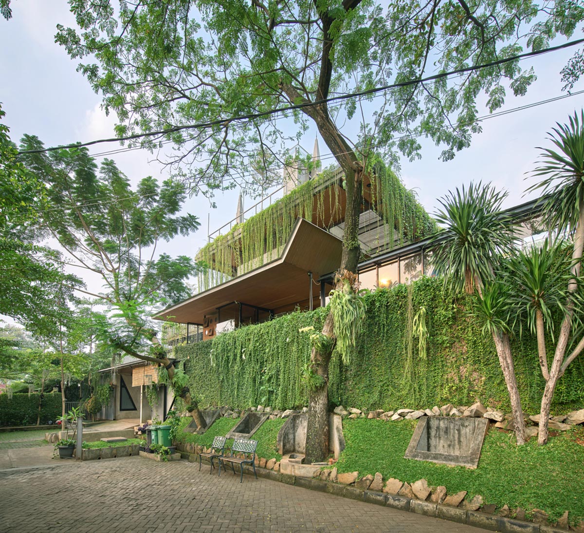 RAW Architecture designs multi-purpose building addressing tropical climate in Indonesia