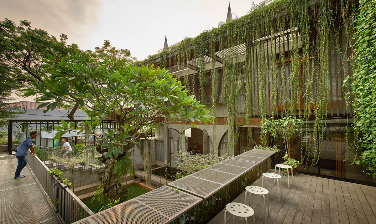 RAW Architecture designs multi-purpose building addressing tropical climate in Indonesia