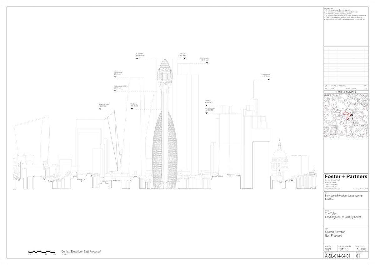 Foster + Partners' proposal The Tulip welcomes its future by the City of London