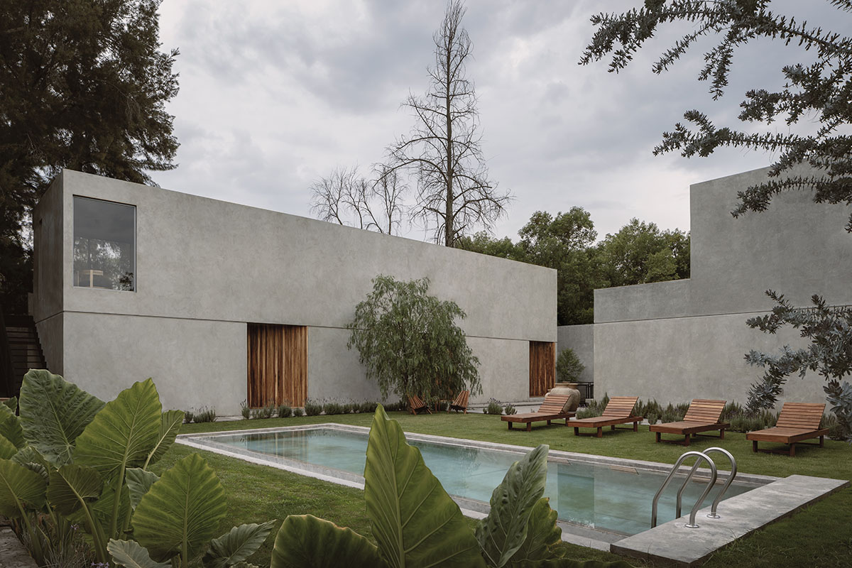 Araujo Galvan Arquitectos completes Casa Mate with articulated geometry in Mexico