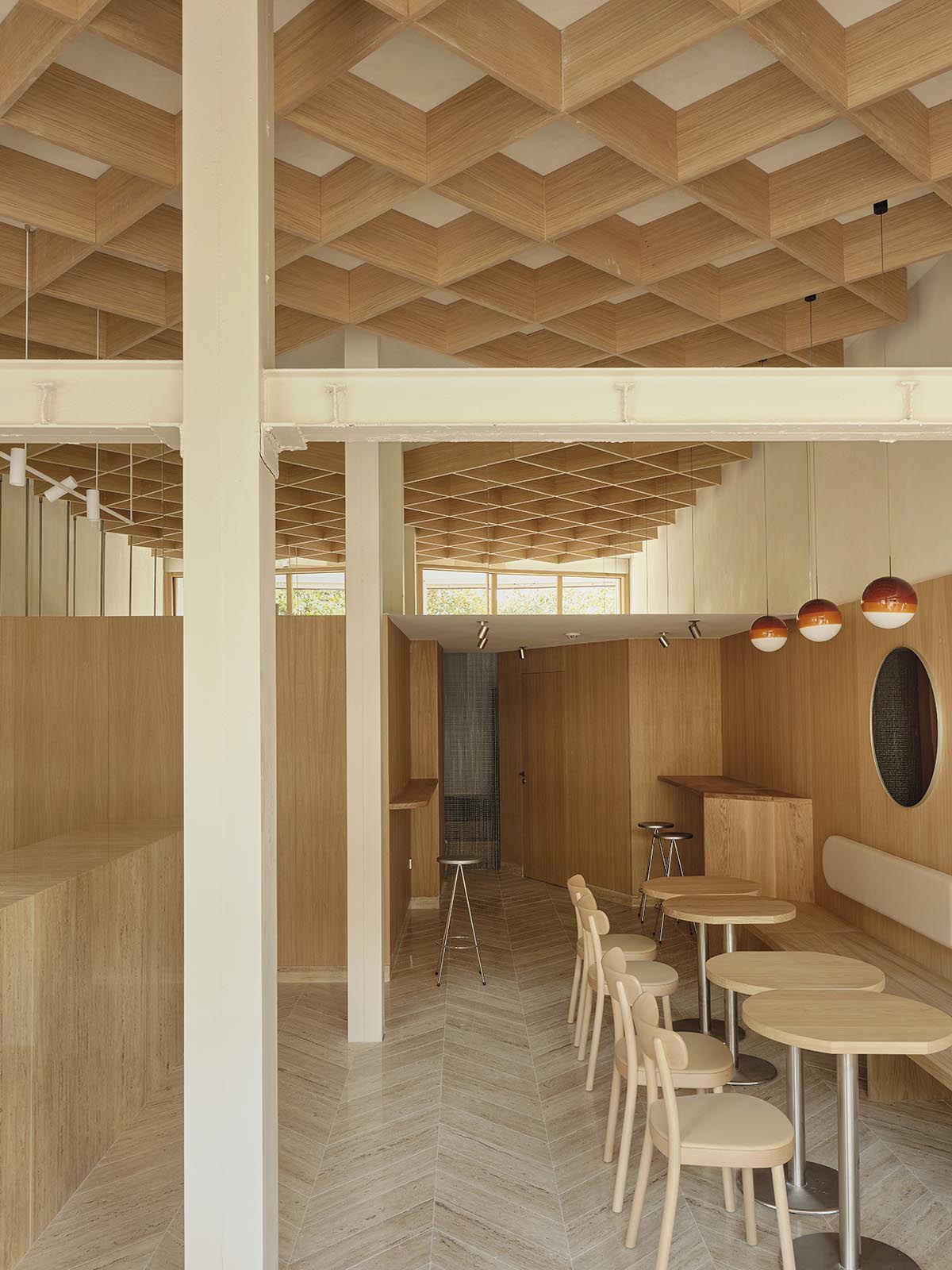 Zooco creates a unique ice cream experience with cozy, wood-themed interiors in Santander, Spain