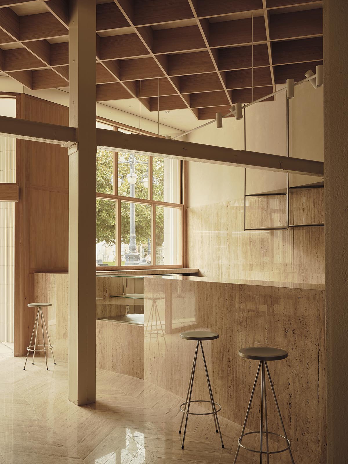 Zooco creates a unique ice cream experience with cozy, wood-themed interiors in Santander, Spain