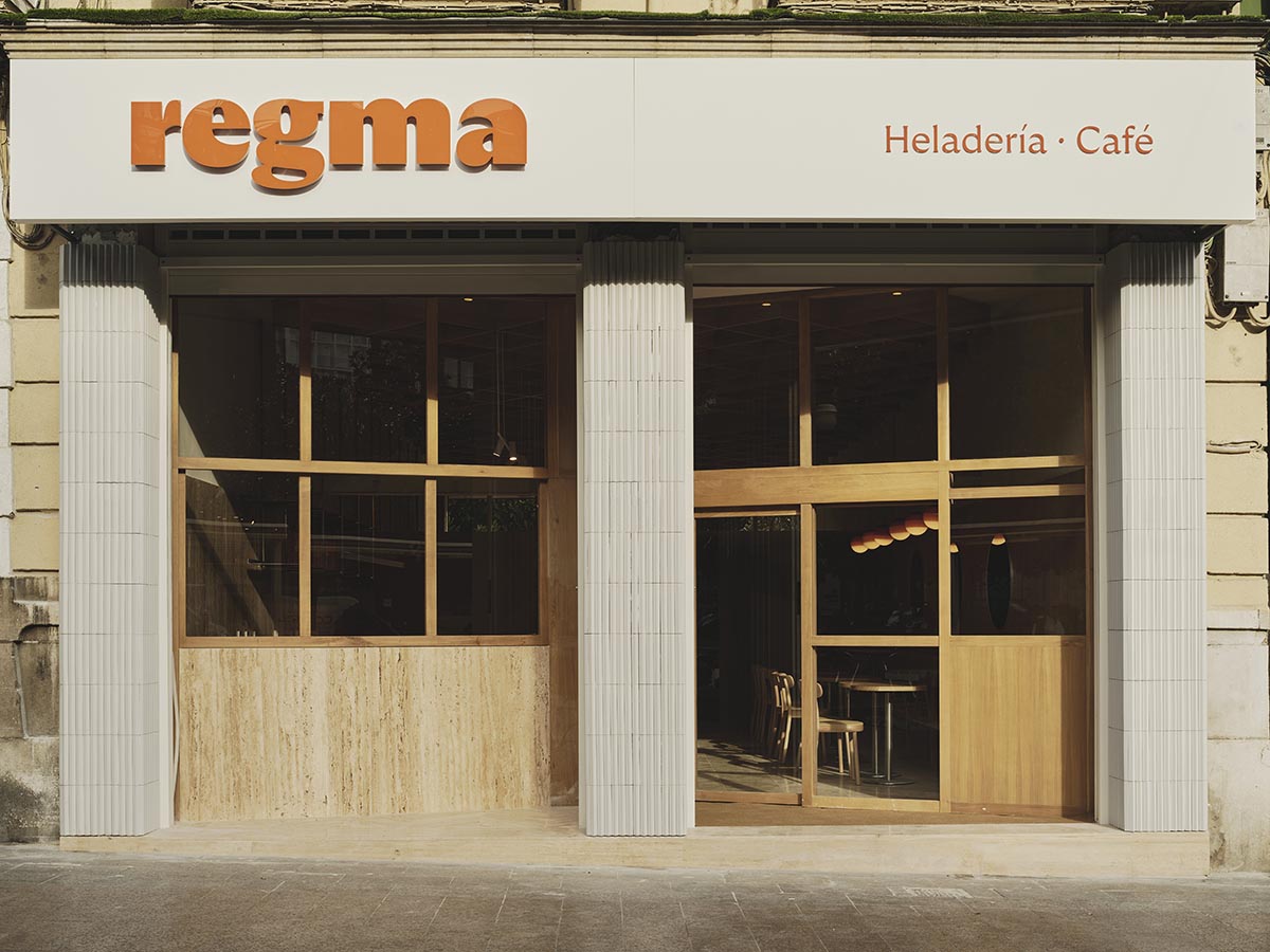 Zooco creates a unique ice cream experience with cozy, wood-themed interiors in Santander, Spain