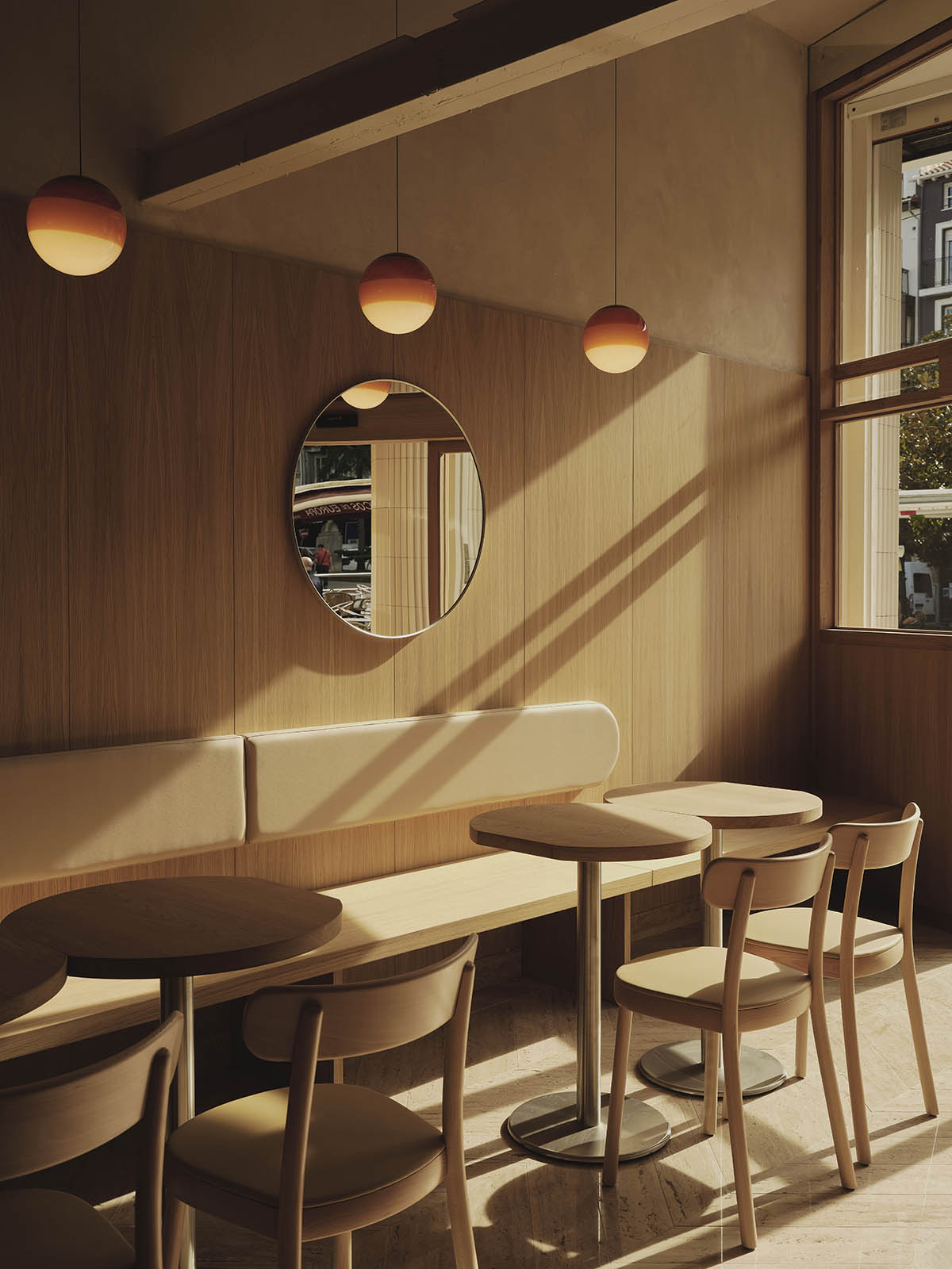 Zooco creates a unique ice cream experience with cozy, wood-themed interiors in Santander, Spain