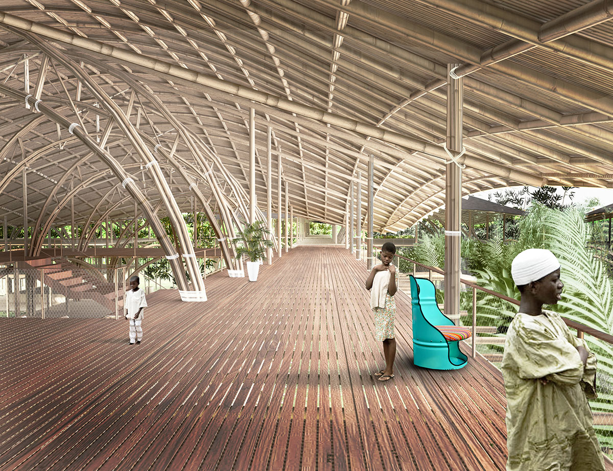 arch out loud's competition winners propose multi-purpose stadium dealing with 