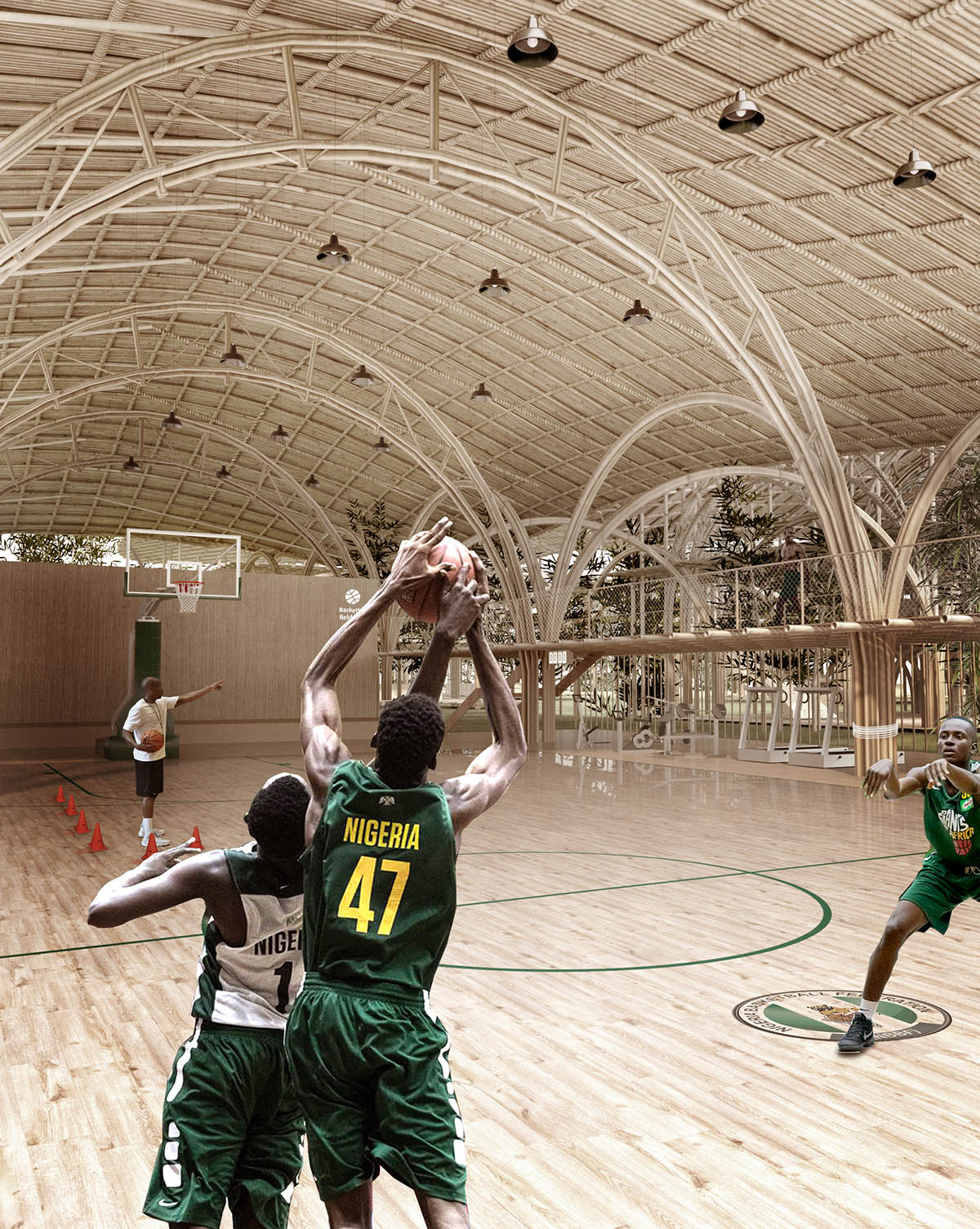 arch out loud's competition winners propose multi-purpose stadium dealing with 