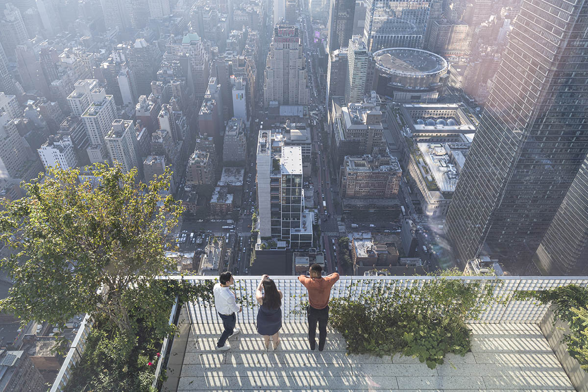 BIG completes its supertall skyscraper featuring cascading landscaped terraces in New York