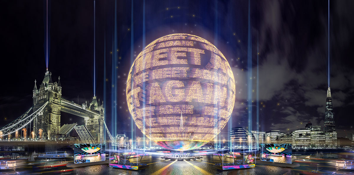 Stufish Entertainment Architects reveals post Covid-19 ceremony concept on River Thames