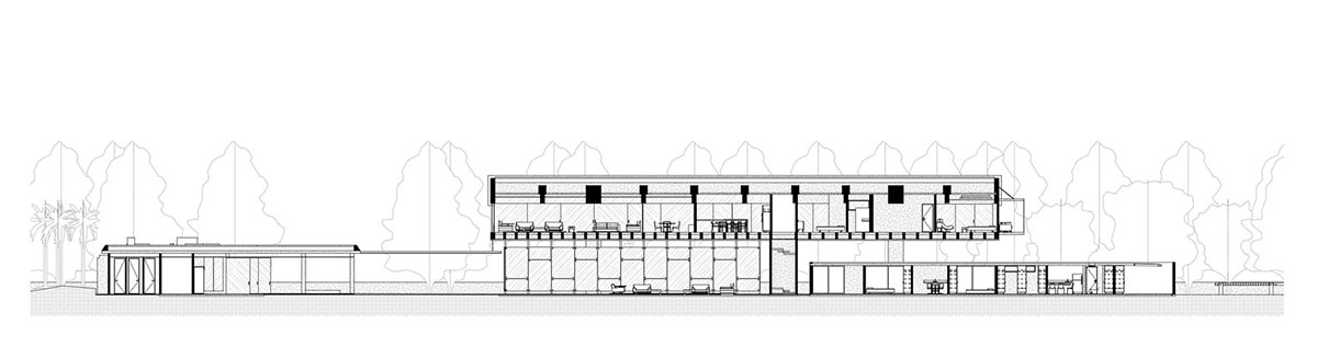 Arquitécnika revitalizes 1970s brutalist residence with new program and additions in Brasília, Brazil