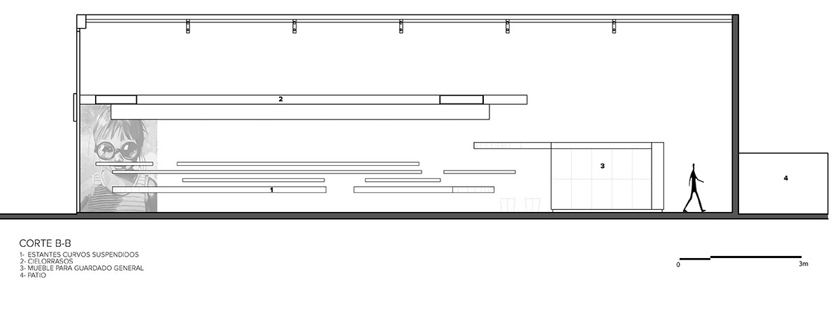 Castellino Arquitectos completes curved interiors for Lazzarini Optics in Argentina