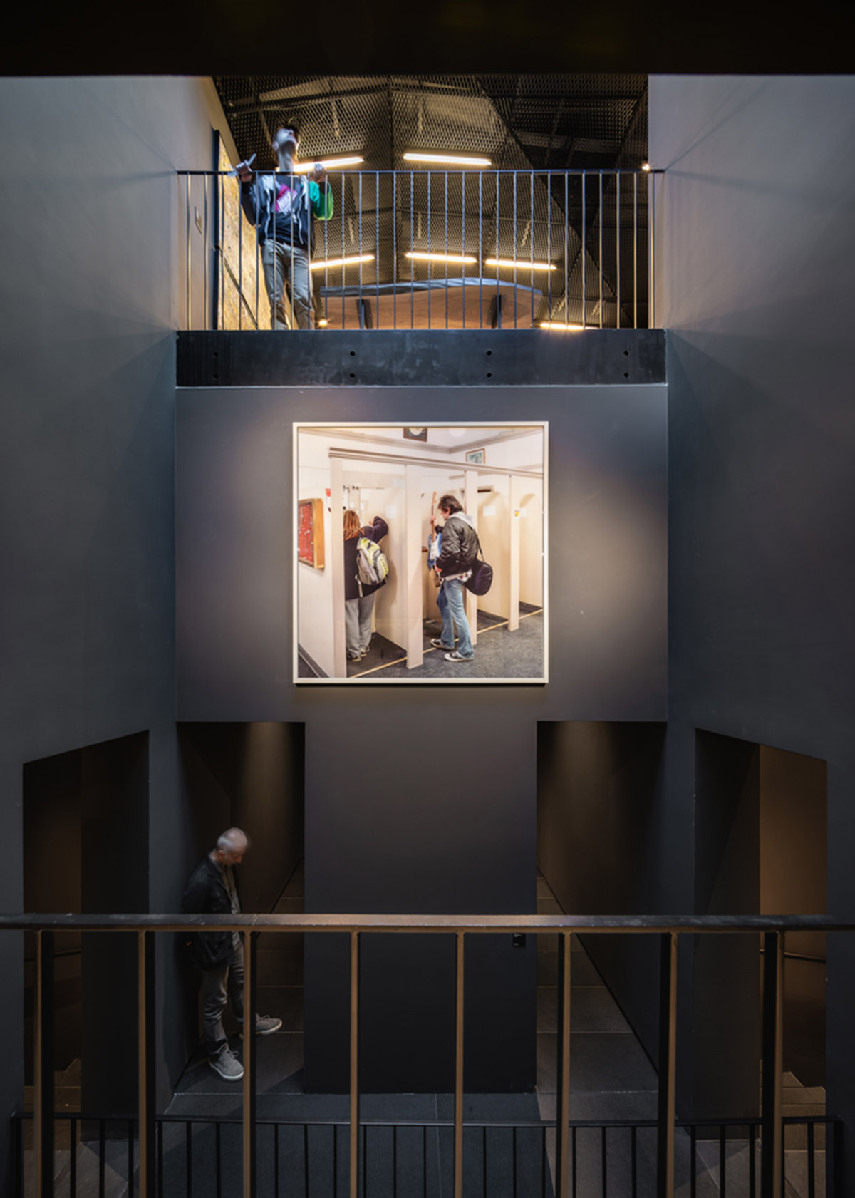 YTAA converts old villa into a museum with irregular dark surfaces and glazed base in Bucharest